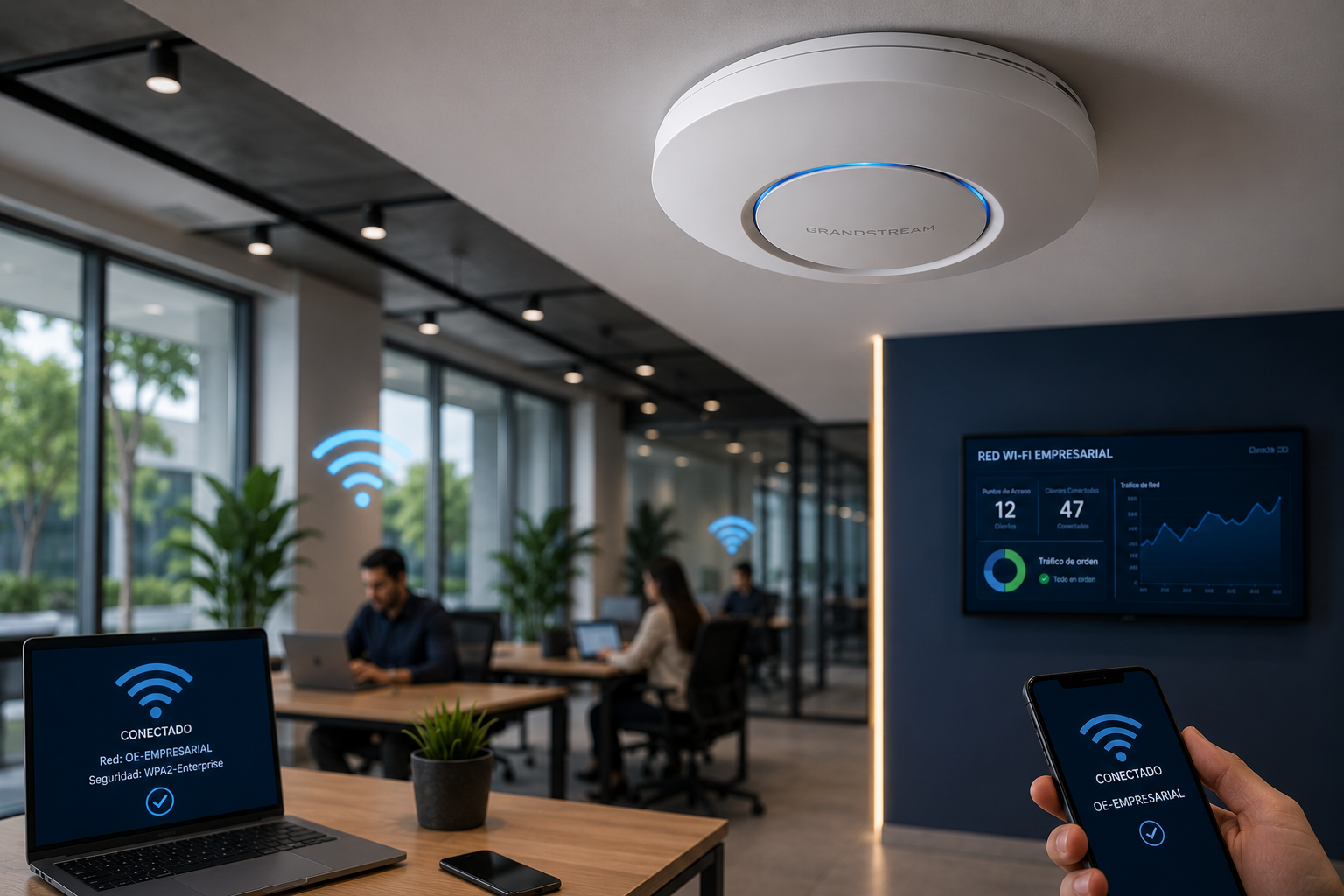 Red WiFi empresarial